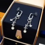 Louis Vuitton Lv Iconic Hook Earrings Silver M02674 - Image 4