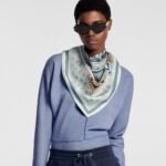 Louis Vuitton Malles Merveilleuses Square 90 Blue 90Cm M79862 - Image 6
