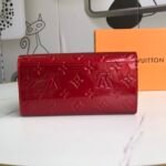 Louis Vuitton Sarah Wallet Monogram Red 19Cm - Image 3