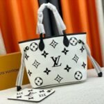 Louis Vuitton Neverfull Mm 31Cm Begie And Black M46039 - Image 2