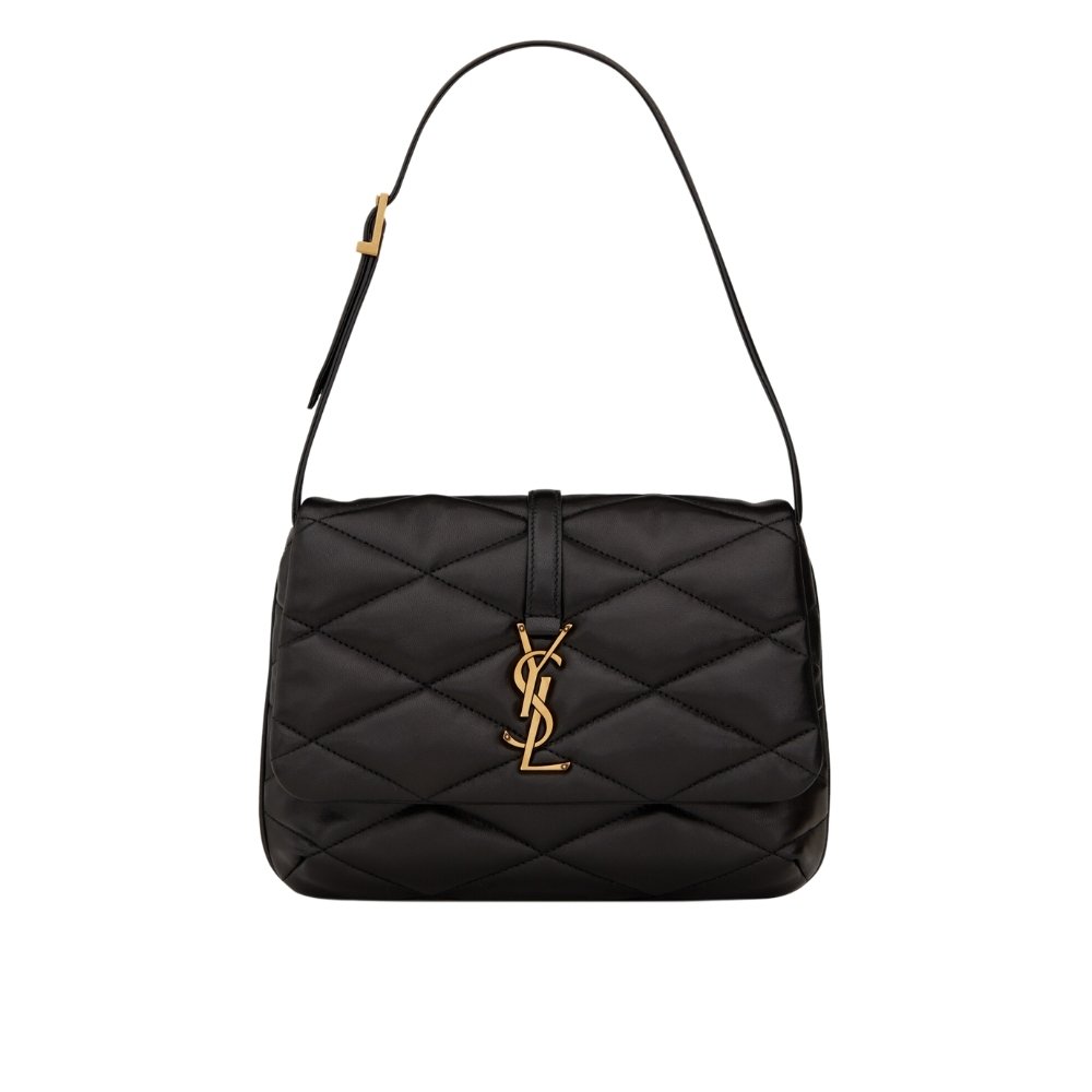 10-2-18 Saint Laurent Le 57 Hobo Bag In Quilted Black 21Cm 698567Aaao01000 - Image 1