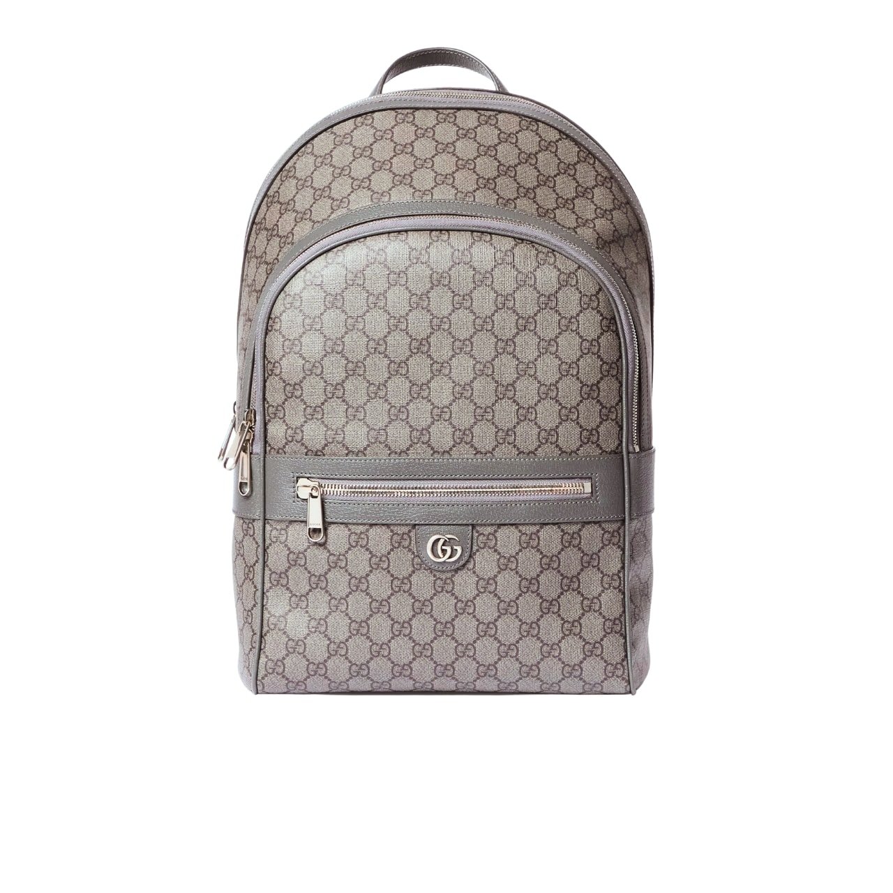 100-8 Gucci Ophidia Medium Backpack Grey 43Cm 821938 Faefh 8793 - Image 1