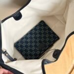Gucci Giglio Large Tote Bag Blue And White Gg Denim 60Cm ‎853971 Faffq 8864 - Image 5