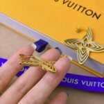 Louis Vuitton Lv Breeze Earrings Gold M02659 - Image 7