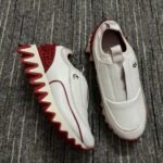 Christian Louboutin Sharkyloub Sp Spikes White 1240428J679 - Image 2