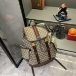 Gucci Ophidia Large Backpack Beige And Dark Brown 46Cm 839110 Faewq 9845 - Image 3