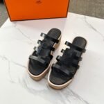 Hermes Isabella 30 Sandal Black H241120Z 02360 - Image 2