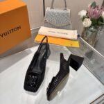 Louis Vuitton Shake Slingback Pump Black 1Ad3Xy - Image 3