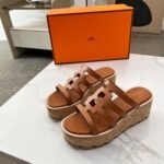 Hermes Isabella 30 Sandal Brown H241120Z 20400 - Image 6