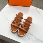Hermes Isabella 30 Sandal Brown H241120Z 20400 - Image 2