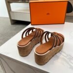 Hermes Isabella 30 Sandal Brown H241120Z 20400 - Image 4