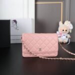 Chanel Classic Wallet On Chain Gold Light Pink 19Cm Ap0250 Y33352 Ng120 - Image 2