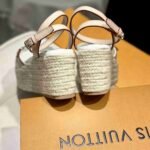 Louis Vuitton Helios Wedge Sandal White 1Acsfq - Image 7