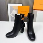 Louis Vuitton Silhouette Ankle Boot Black 1Acl6X - Image 7