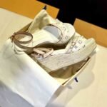 Louis Vuitton Helios Wedge Sandal White 1Acsfq - Image 6
