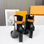 Louis Vuitton Silhouette Ankle Boot Black 1Acl6X - Image 5
