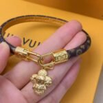 Louis Vuitton Vivienne Bracelet Brown M4140E - Image 4