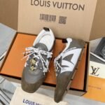 Louis Vuitton Lv Sneakerina Pistachio Brown 1Aiemt - Image 5