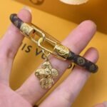 Louis Vuitton Vivienne Bracelet Brown M4140E - Image 3