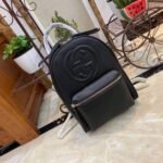 Gucci Soho Chain Leather Backpack Black 31Cm - Image 2
