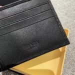 Prada Wallet With Triangle Logo Black 12Cm - Image 5