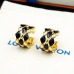 Louis Vuitton Lv Malletage Earrings Gold M01685 - Image 2