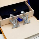 Louis Vuitton Lady Lv Ohrringe Palladium M02513 - Image 6