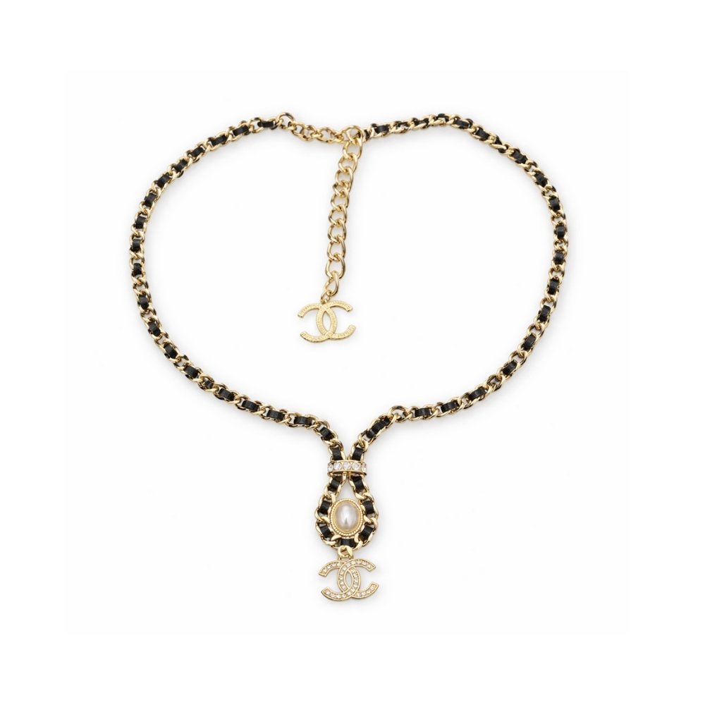 109-2-1 Chanel Cc Necklace - Image 1