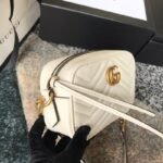 Gucci Gg Marmont Small Camera Bag White 24Cm 447632 Dtd1T 9022 - Image 2