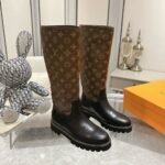Louis Vuitton Lv Squad High Boot Monogram Brown - Image 2