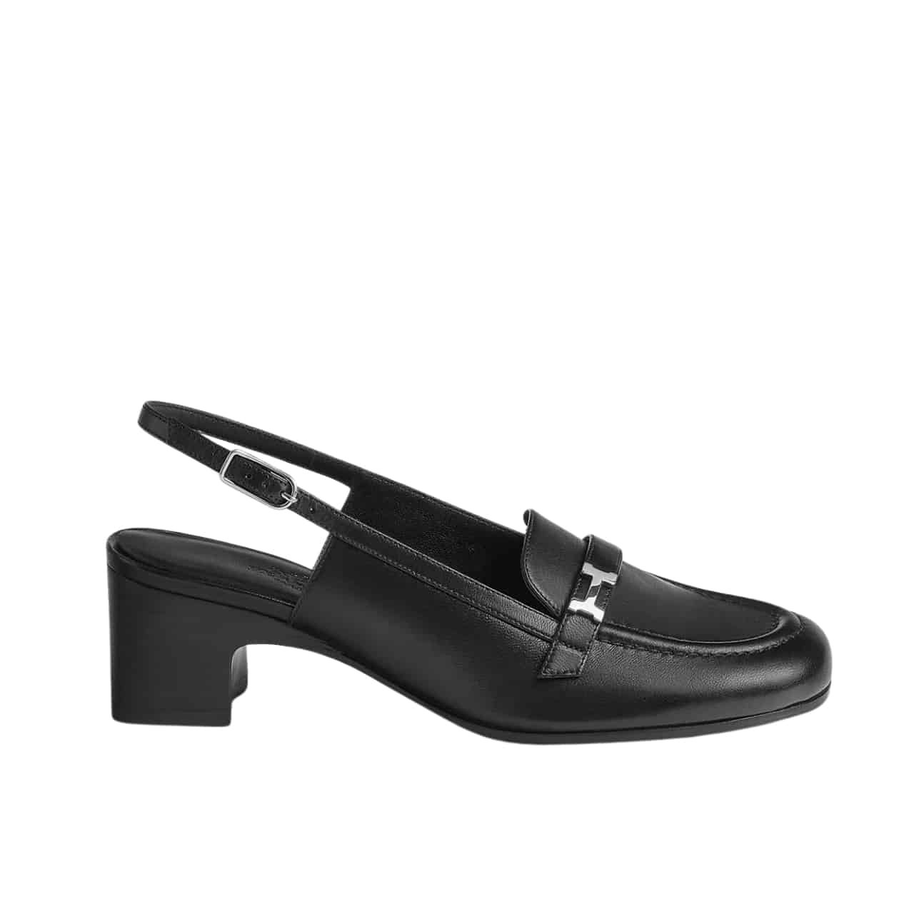 110-3-1 Hermes Infinie 50 Pump Black - Image 1