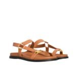 Celine Maud Sandal With Triomphe Light Caramel 362225042C 04Ic