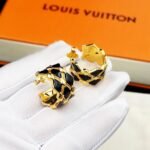 Louis Vuitton Lv Malletage Earrings Gold M01685 - Image 6