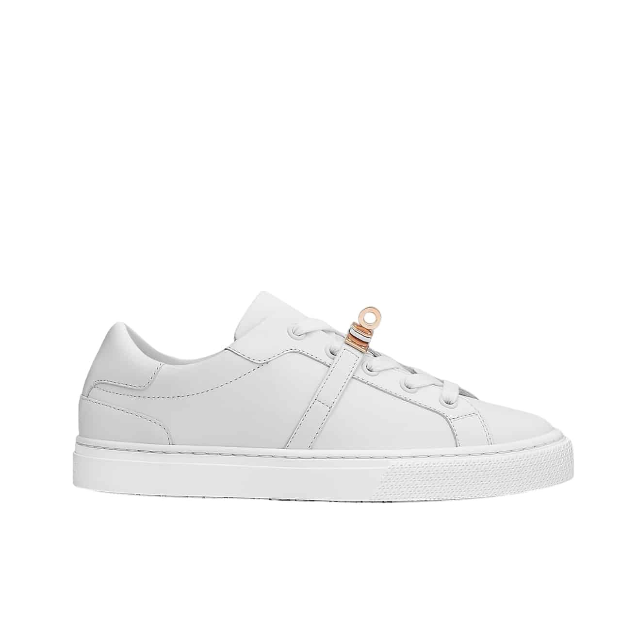 118-3-2 Hermes Day Sneaker Blanc H212257Z 90340 - Image 1
