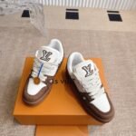 Louis Vuitton Lv Trainer Sneaker Marron 1Ahtlp - Image 5