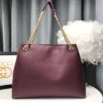 Gucci Soho Shoulder Bag Dark Red 38Cm - Image 5