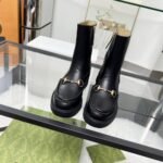 Gucci Women’s Horsebit Boot Black 798724 0Gq00 1000 - Image 7