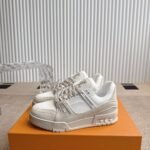 Louis Vuitton Lv Trainer Sneaker Beige 1Ahtm9 - Image 2