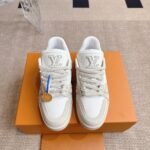 Louis Vuitton Lv Trainer Sneaker Beige 1Ahtm9 - Image 4