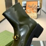 Gucci Women’s Horsebit Boot Dark Green - Image 3