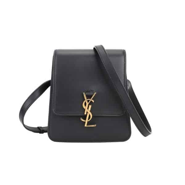 xr:d:DAFPeDf88oI:725,j:40185796797,t:22110702 Saint Laurent Kaia North/South Satchel In Vegetable-Tanned Leather Black 668809Bwr0W1000 - Image 1