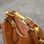 Fendi Fendigraphy Mini Leather Mini Bag Brown 20Cm 8BS081A5DYF1MQI - Image 4