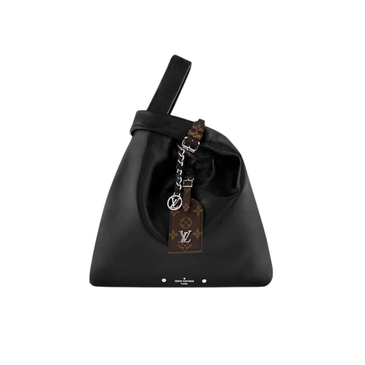 133-3-2 Louis Vuitton Atlantis MM Black 17Cm - Image 1