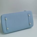 Hermes Birkin 35 Togo Leather Gold Hardware Blue 35Cm - Image 5