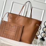 [Super Vip 1:1] Louis Vuitton Neverfull Inside Out MM Tan 31Cm M12061 - Image 3