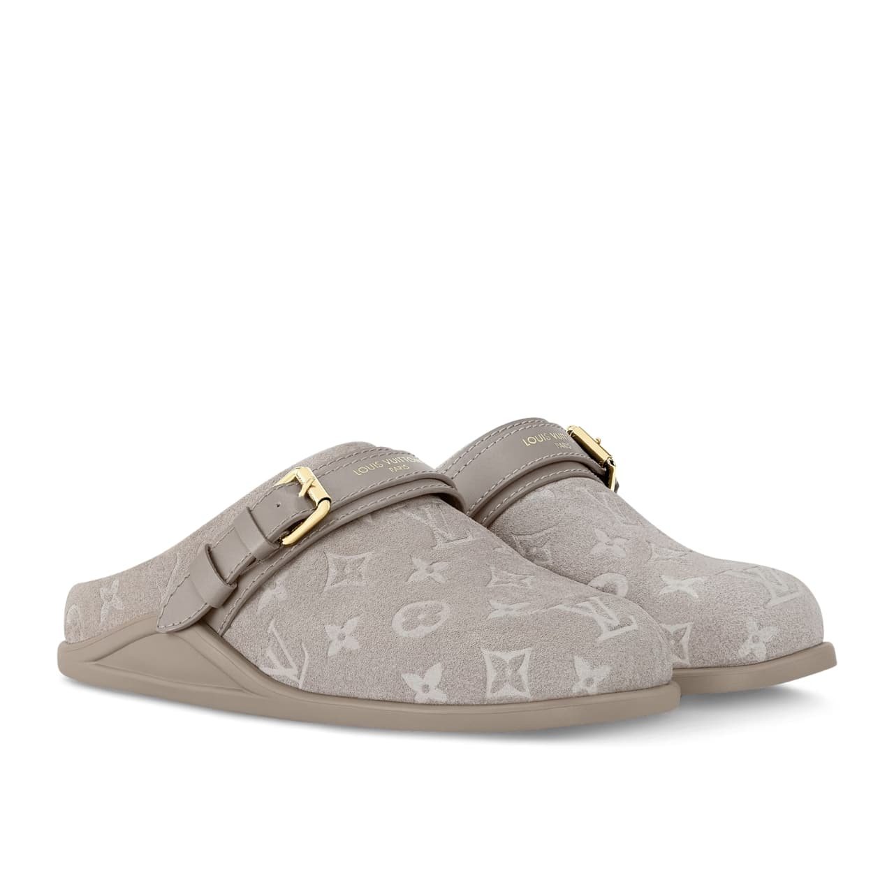 14-2-2 Louis Vuitton To Go Flat Comfort Clog Hazelnut Brown 1Ahlvs - Image 1