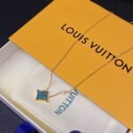 Louis Vuitton Color Blossom Bb Star Pendant Necklace Yellow Gold Q03276 - Image 2