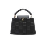 Louis Vuitton Capucines Bag In Damier Black 20Cm