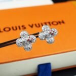 Louis Vuitton Vivienne Earrings In Silver - Image 8