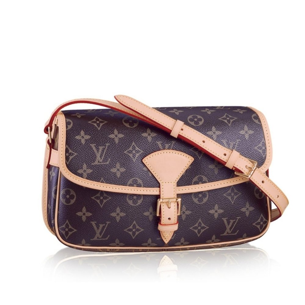 15-2-5 Louis Vuitton Monogram Sologne Brown 26Cm M42250 - Image 1